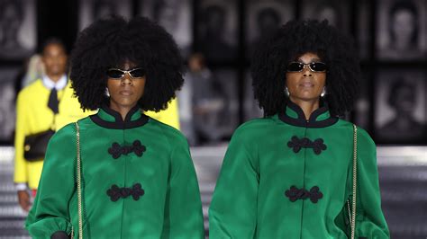 nuova midella gucci|Seeing Double: Gucci Sent 68 Sets Of Identical Twins Down Its .